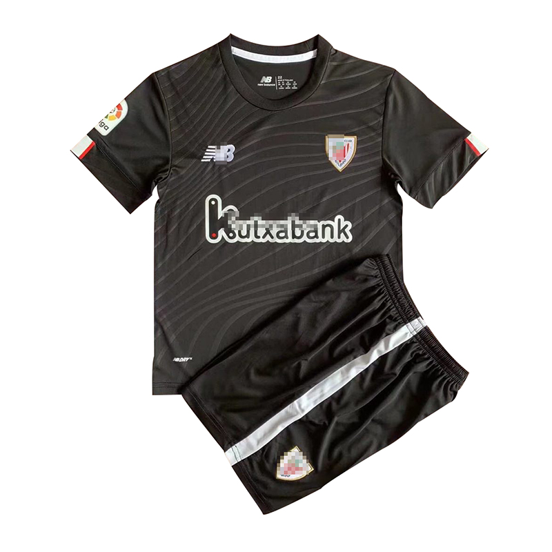 Camiseta De Portero Athletic De Bilbao Negro 2022/2023 Niño Kit